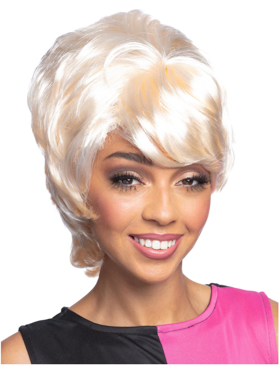 60s Beehive Wig, Blonde - 1