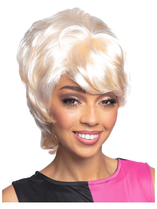 60s Beehive Wig, Blonde - 2