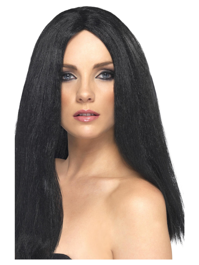 Star Style Wig, Black - 1