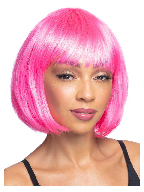 Partyrama Wig, 12 inch, Pink - 2