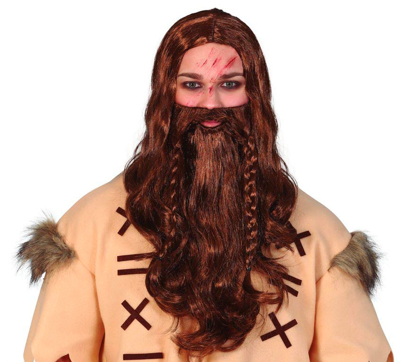 VIKING WIG AND BEARD