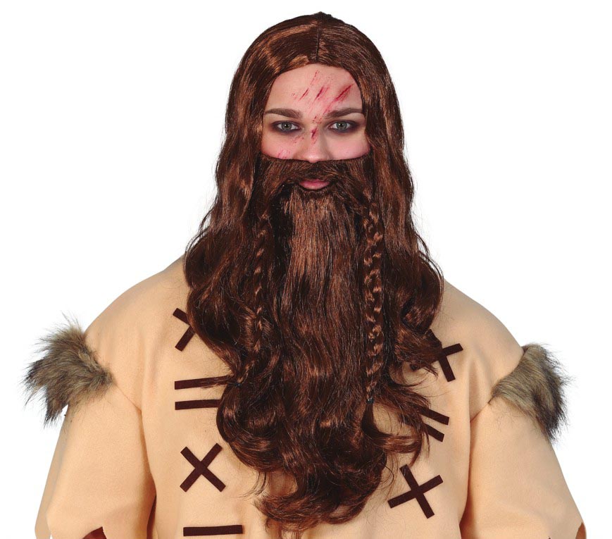 VIKING WIG AND BEARD