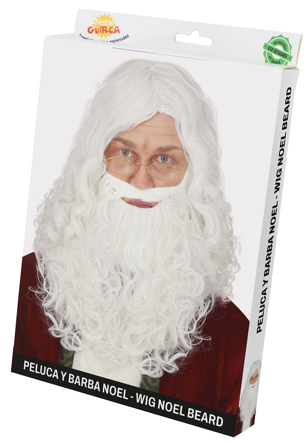 WIG WITH BEARD NOEL EXTRA (IN BOX)