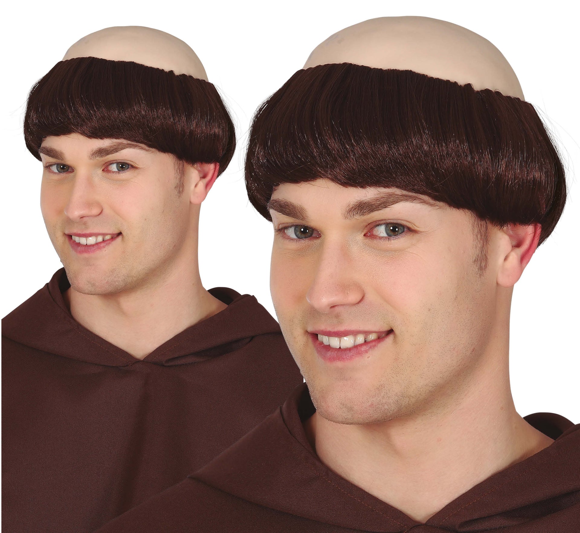 BALD-HEADED MONK WITH HAIR (BOX CONTAINER)