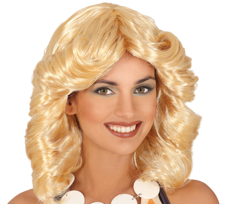 BLONDE HAIR WIG IN BOX
