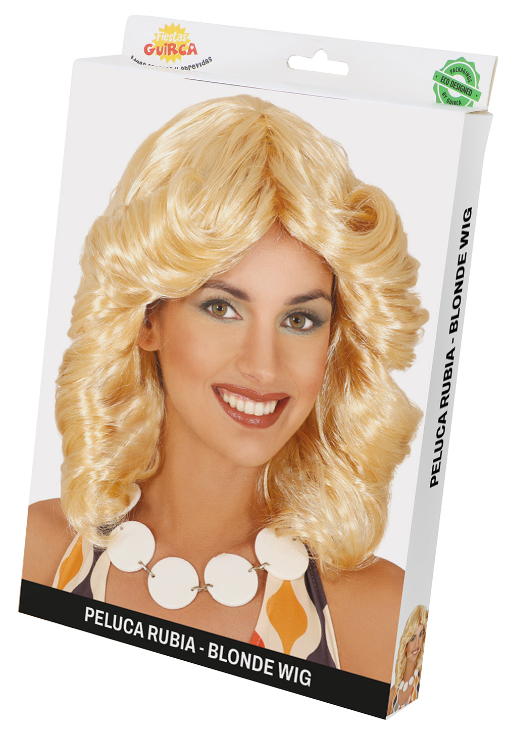 BLONDE HAIR WIG IN BOX