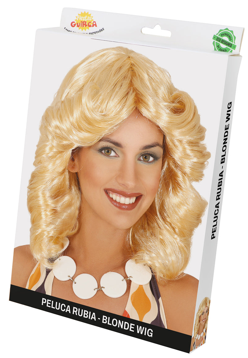 BLONDE HAIR WIG IN BOX