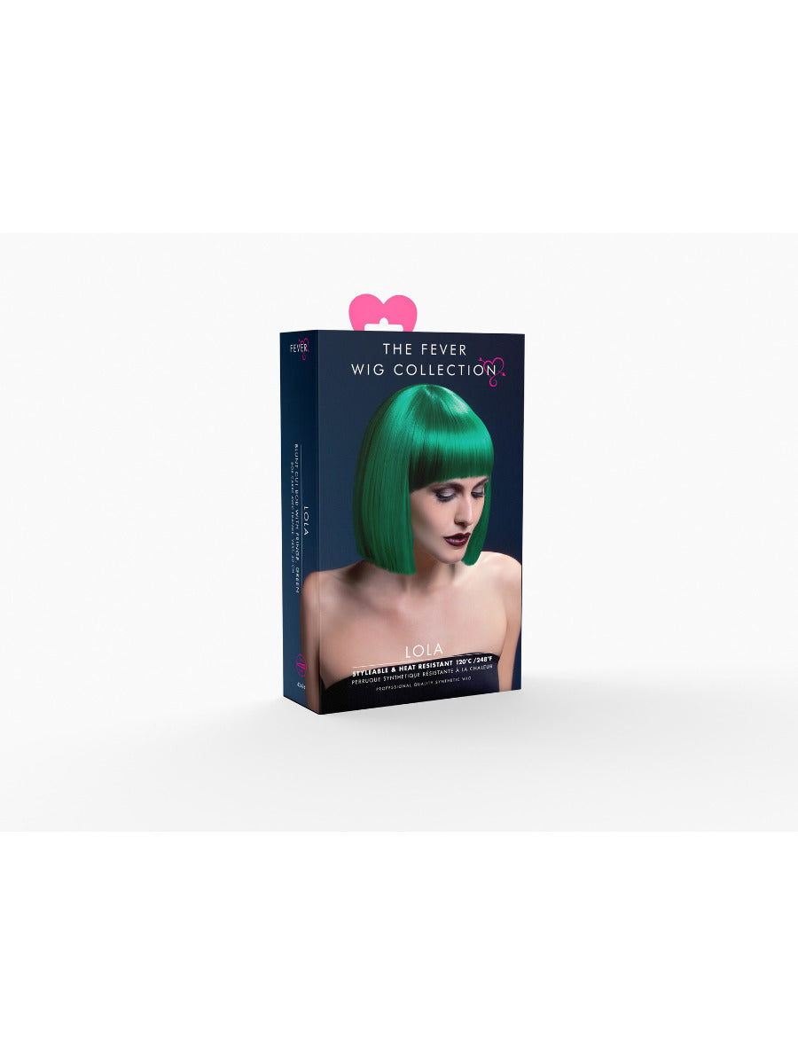 Fever Lola Wig, Green - 3