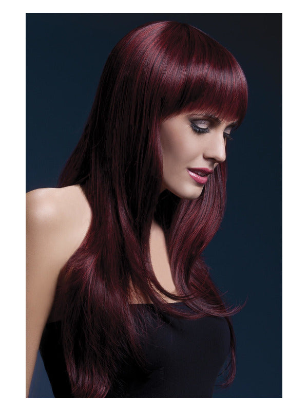 Fever Sienna Wig, Black Cherry - 2