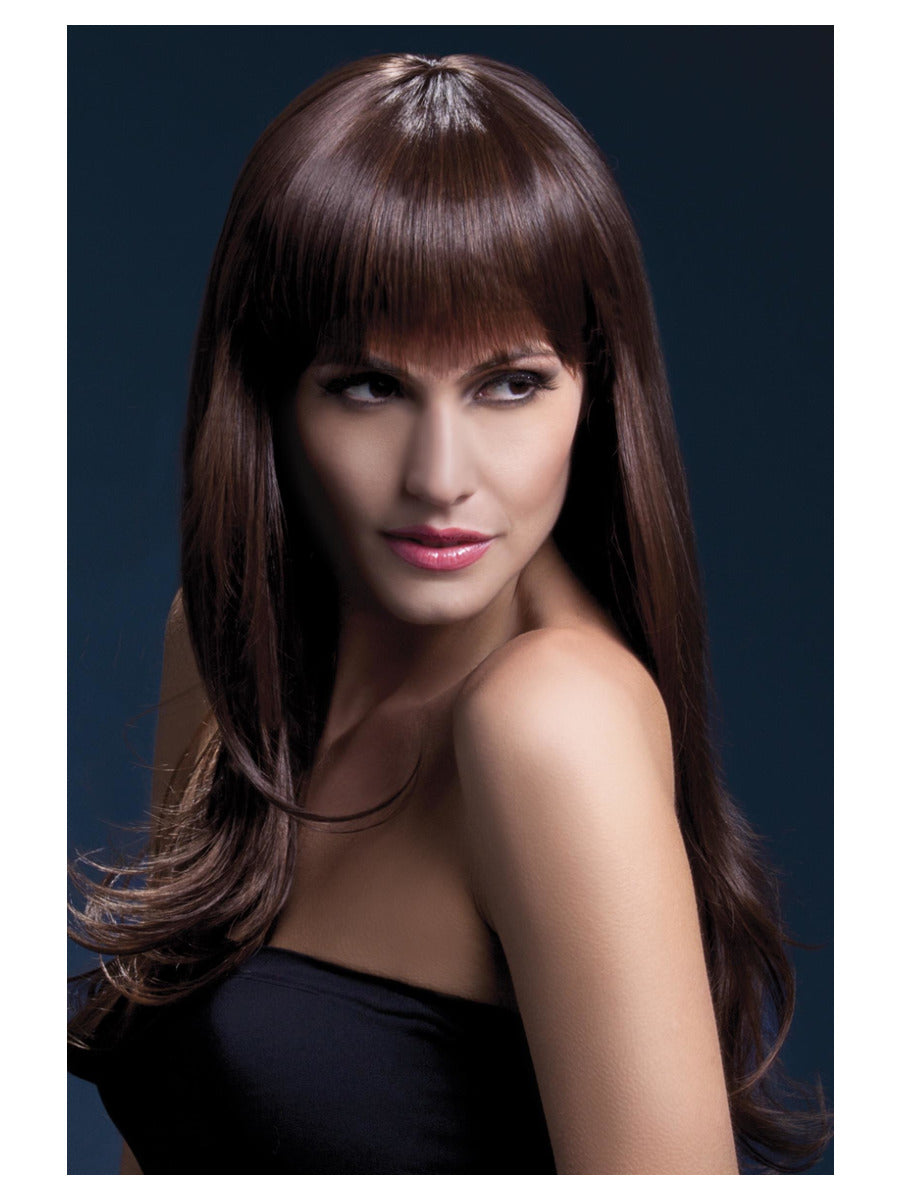 Fever Sienna Wig, Brown - 1
