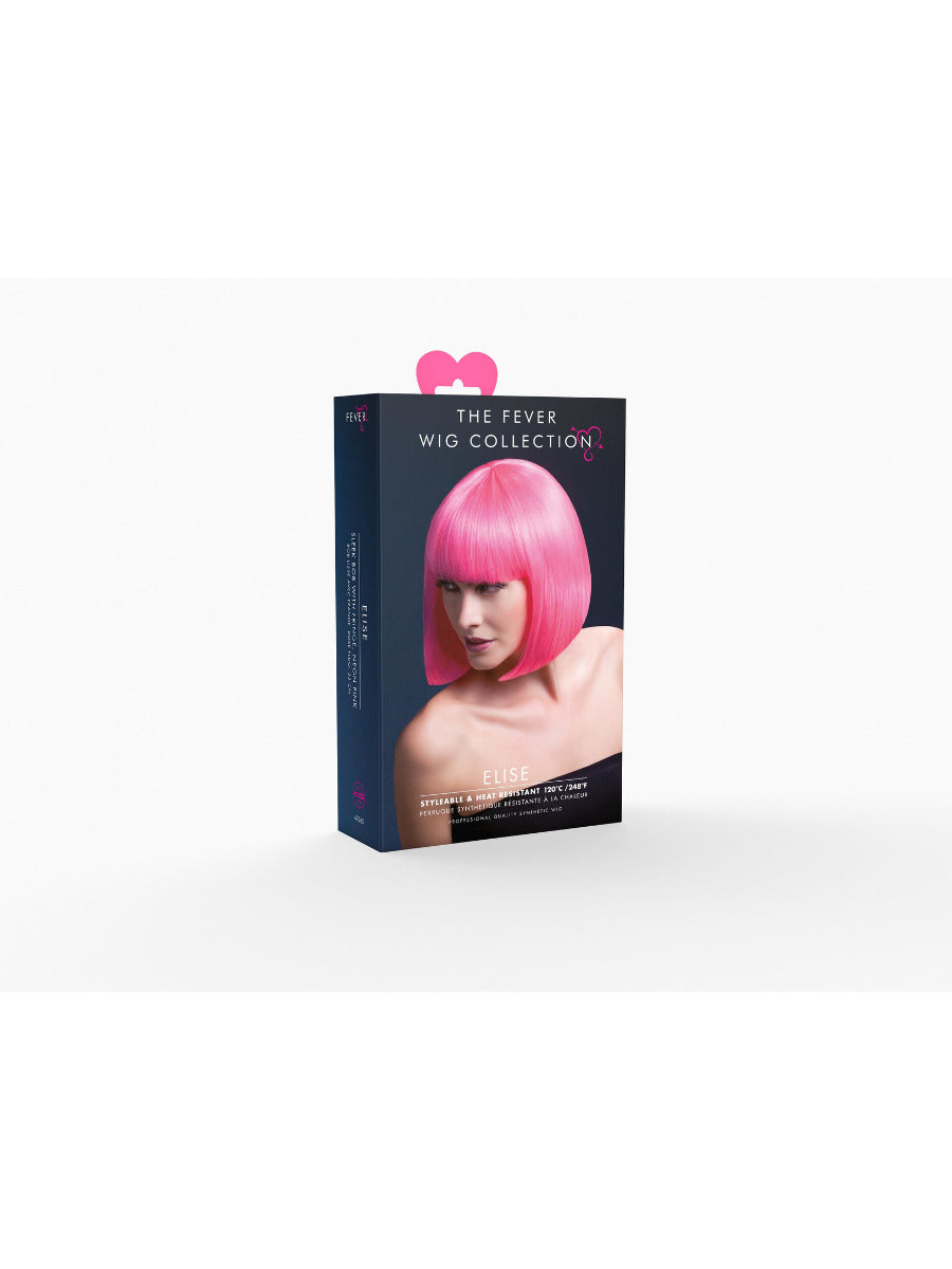 Fever Elise Wig, Neon Pink - 3