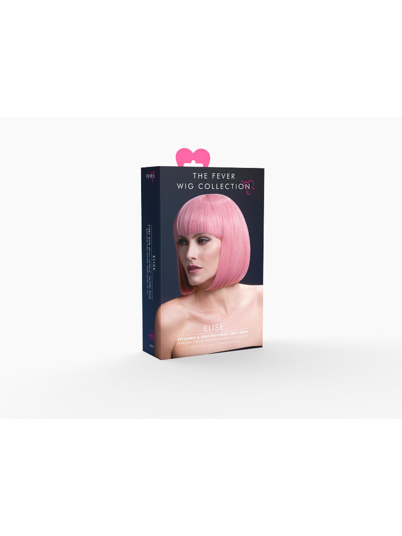 Fever Elise Wig, Pastel Pink - 3