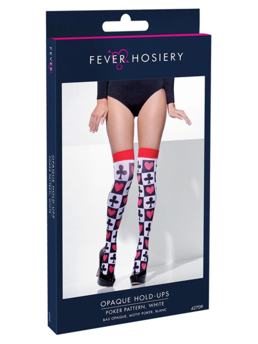 Opaque Hold-Ups, White - 3