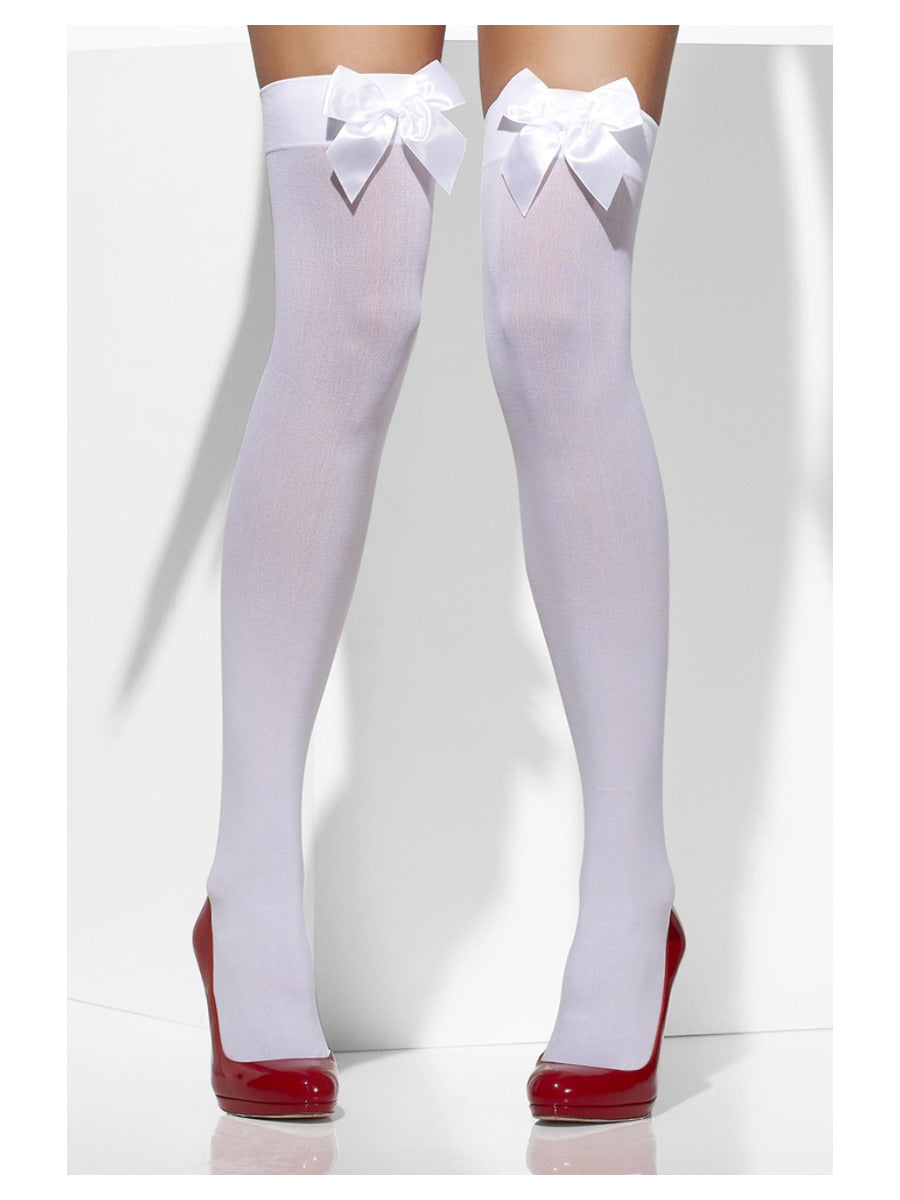 Opaque Hold-Ups, White - 4