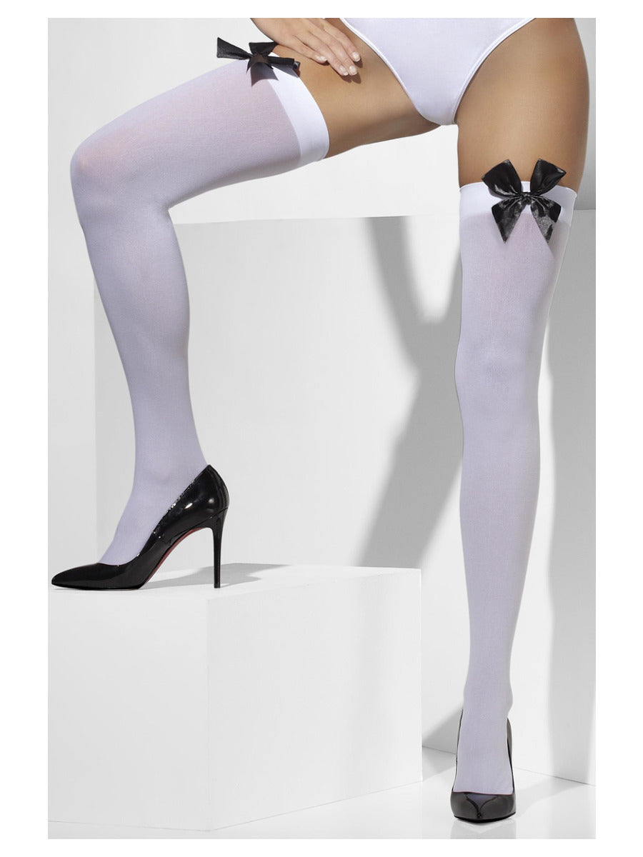 Opaque Hold-Ups, White - 1