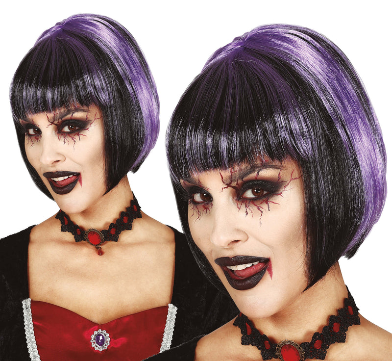 BOB WIG WITH STREAKS IN BOX