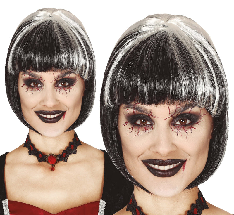 BOB WIG WITH STREAKS IN BOX