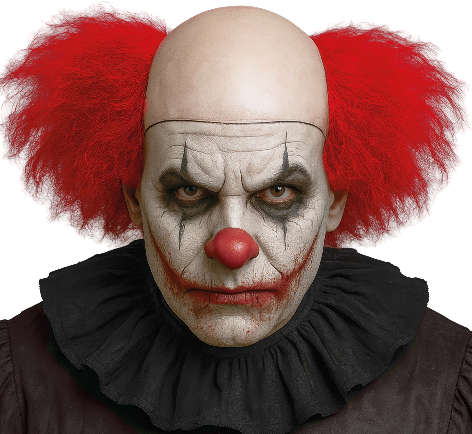 SCARY CLOWN WIG IN BOX