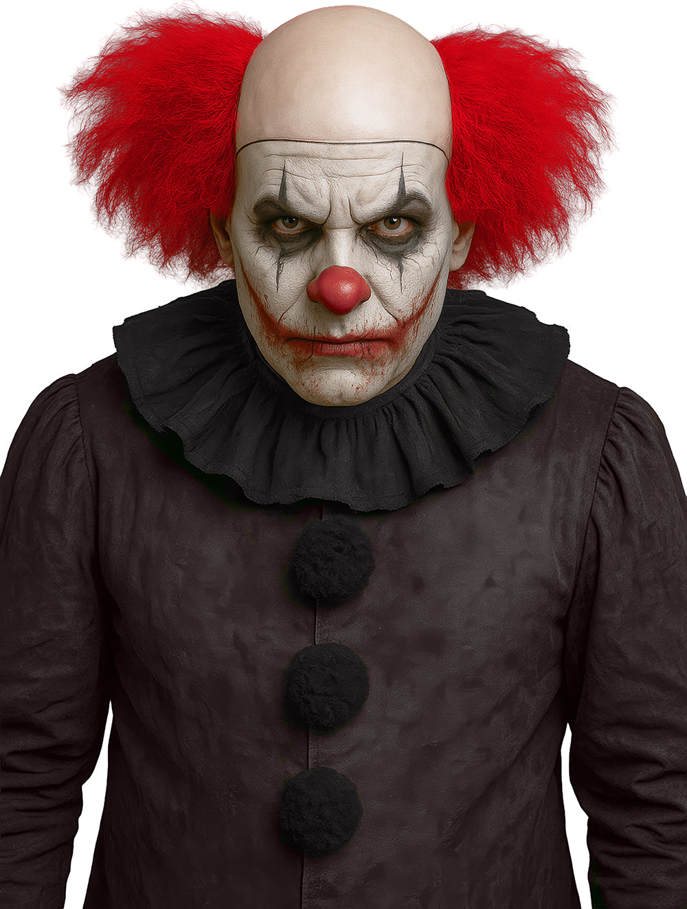 SCARY CLOWN WIG IN BOX