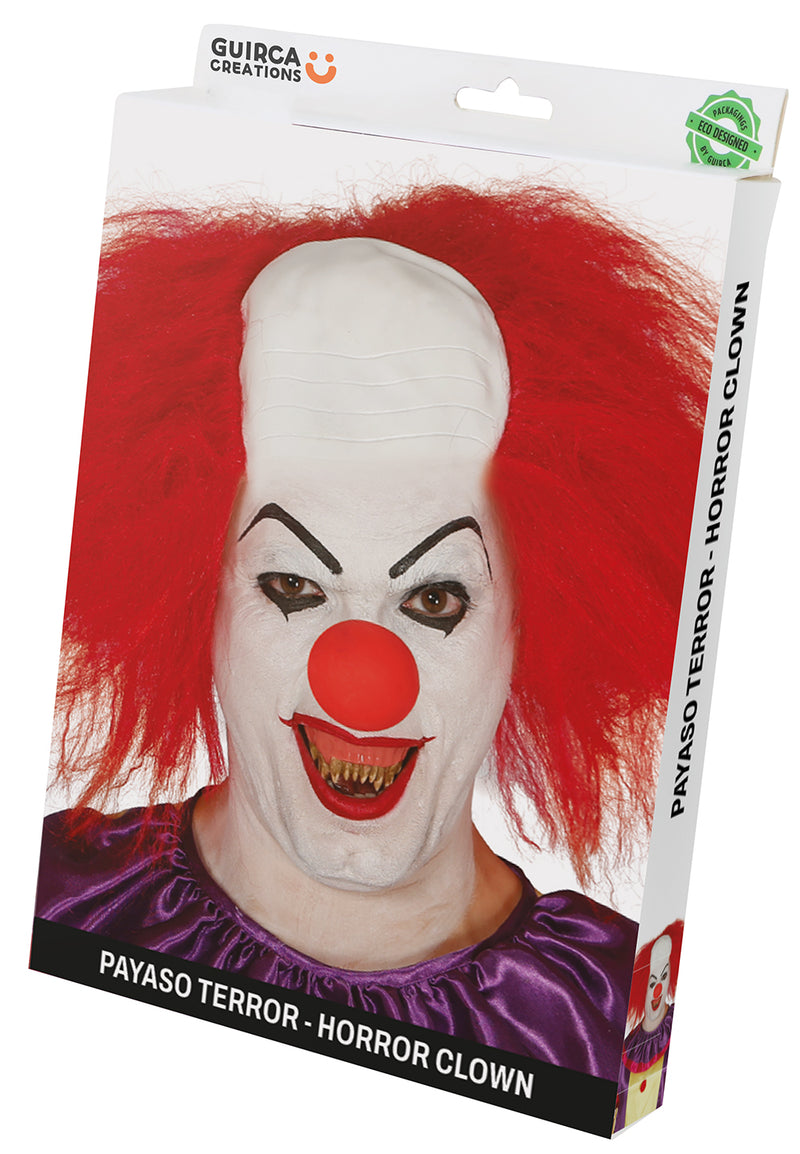 SCARY CLOWN WIG IN BOX