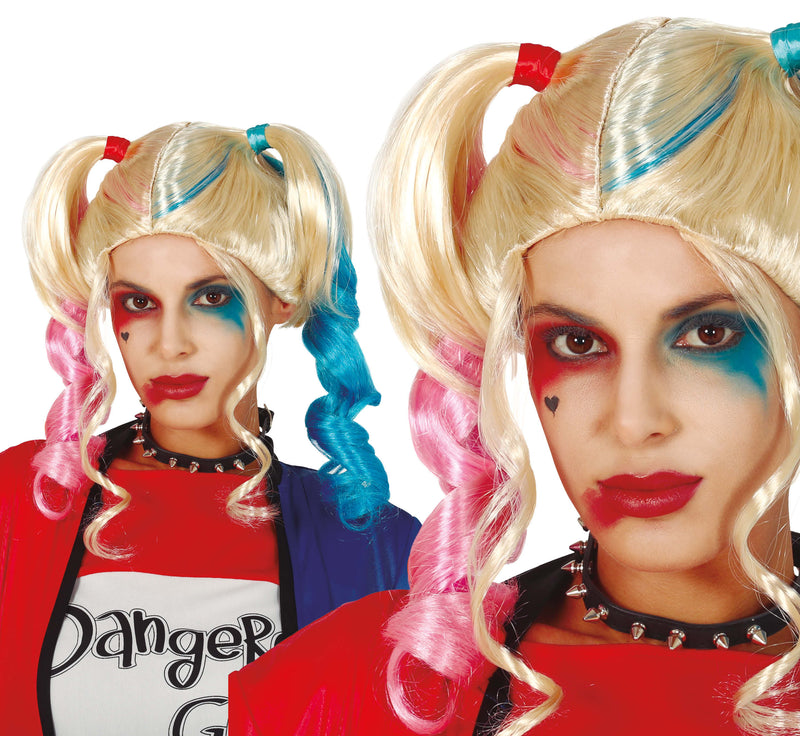 COLORED PIGTAILS WIG IN BOX