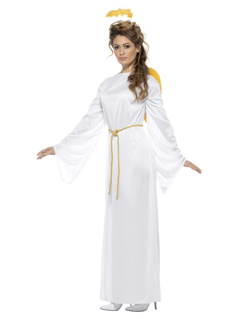 Angel Gabriel Costume, Unisex, White - 4