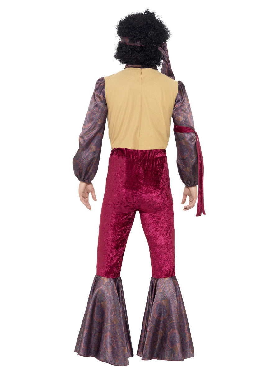 70s Psychedelic Rocker Costume, Purple - 3