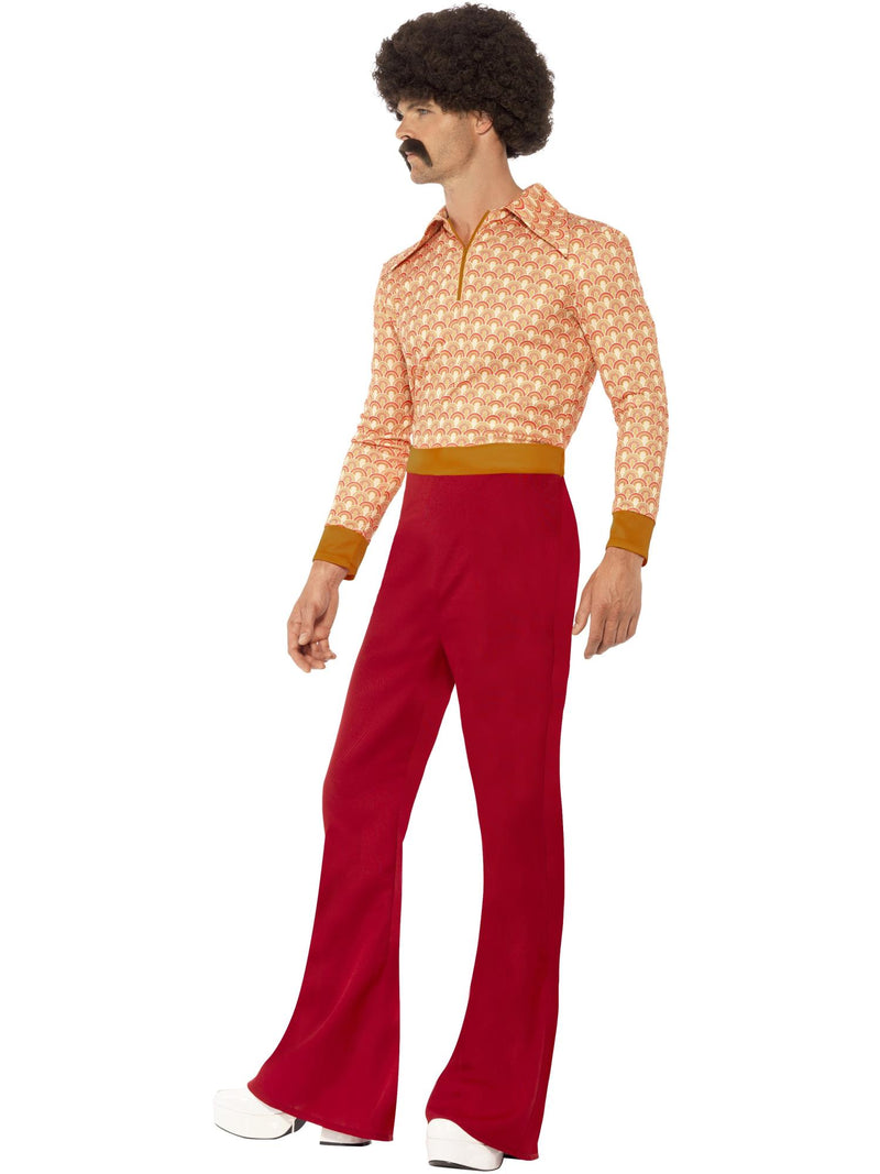 Authentic 70s Guy Costume, Red 3
