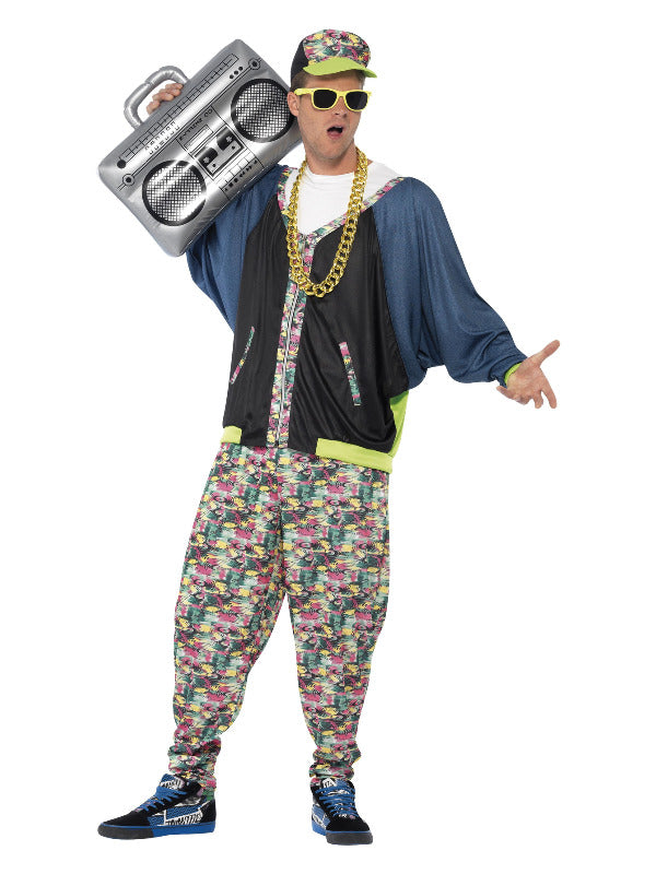 80s Hip Hop Costume, Patterned - 2