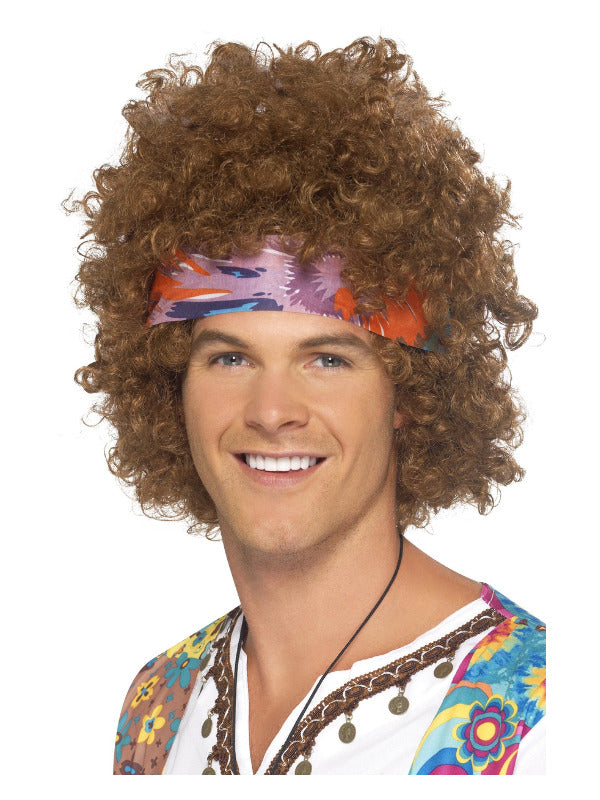 Hippie Afro Kit, Brown - 2