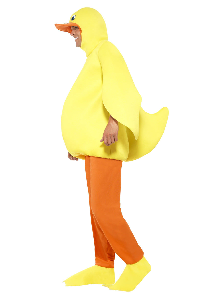 Duck Costume, with Bodysuit, Trousers, Yellow - 4