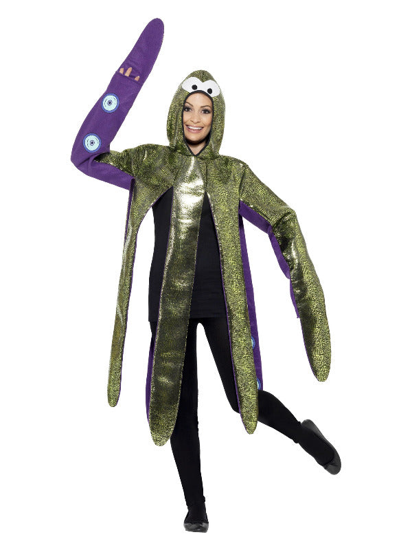 Octopus Costume, Foam Bonded, Purple - 2
