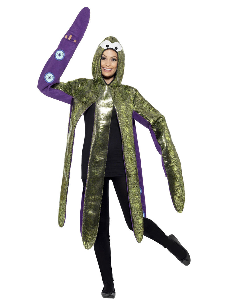Octopus Costume, Foam Bonded, Purple - 1