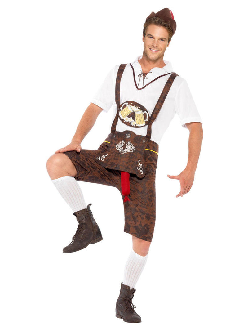Brad Wurst Costume, Brown - 1