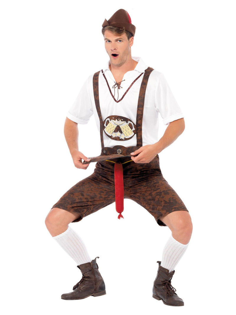 Brad Wurst Costume, Brown - 5