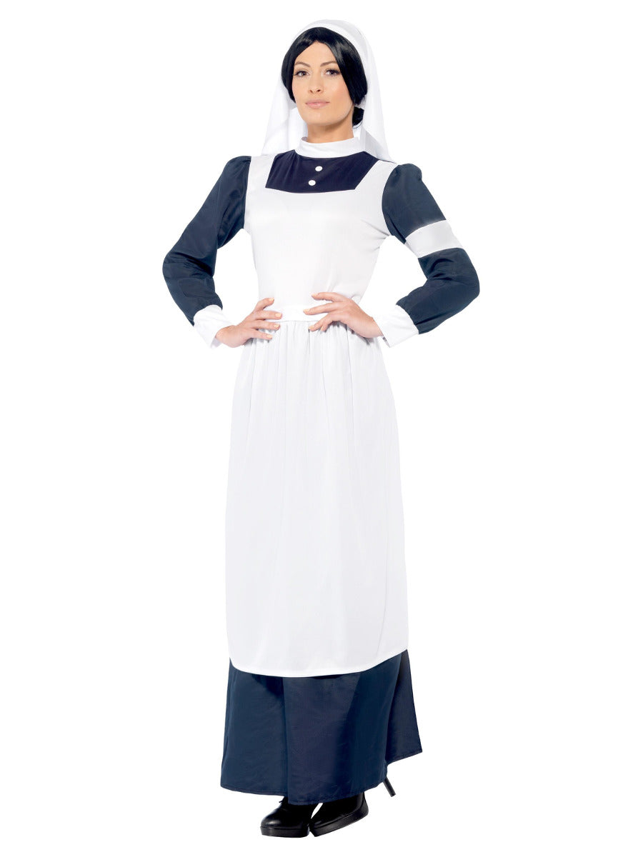 Great War Nurse Costume, White - 5