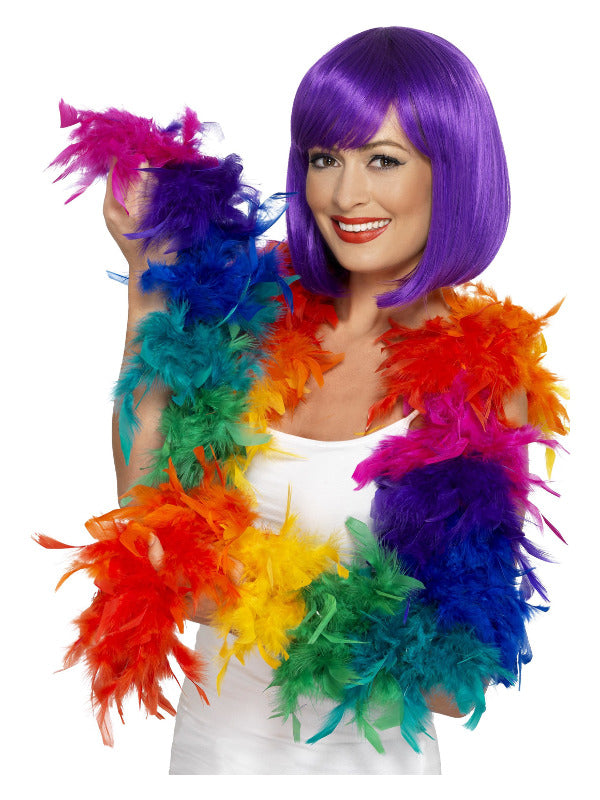 Feather Boa, 80g, Rainbow - 2