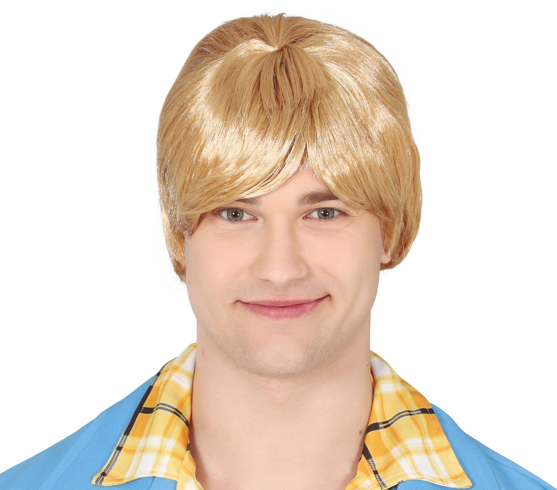 BLOND MAN’S WIG (BOX CONTAINER)