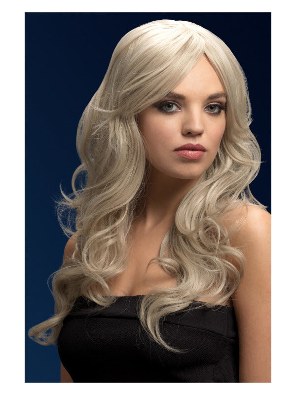 Fever Nicole Wig, Silver Blonde, Blonde - 2