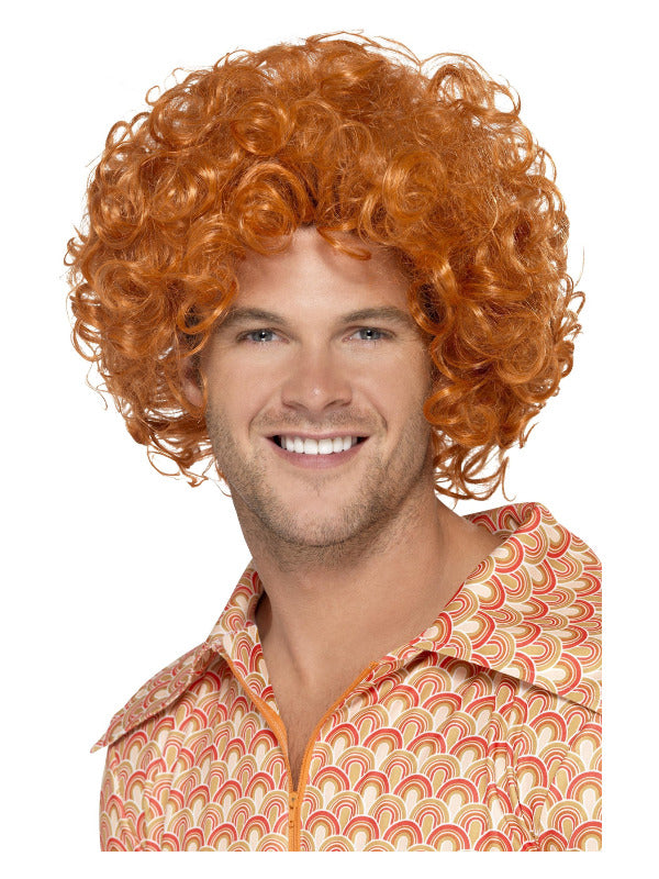 Curly Afro Wig, Ginger - 2