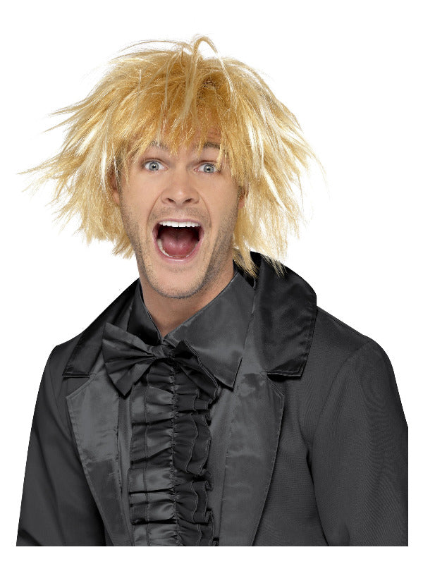 90s Messy Surfer Guy Wig, Blonde - 2