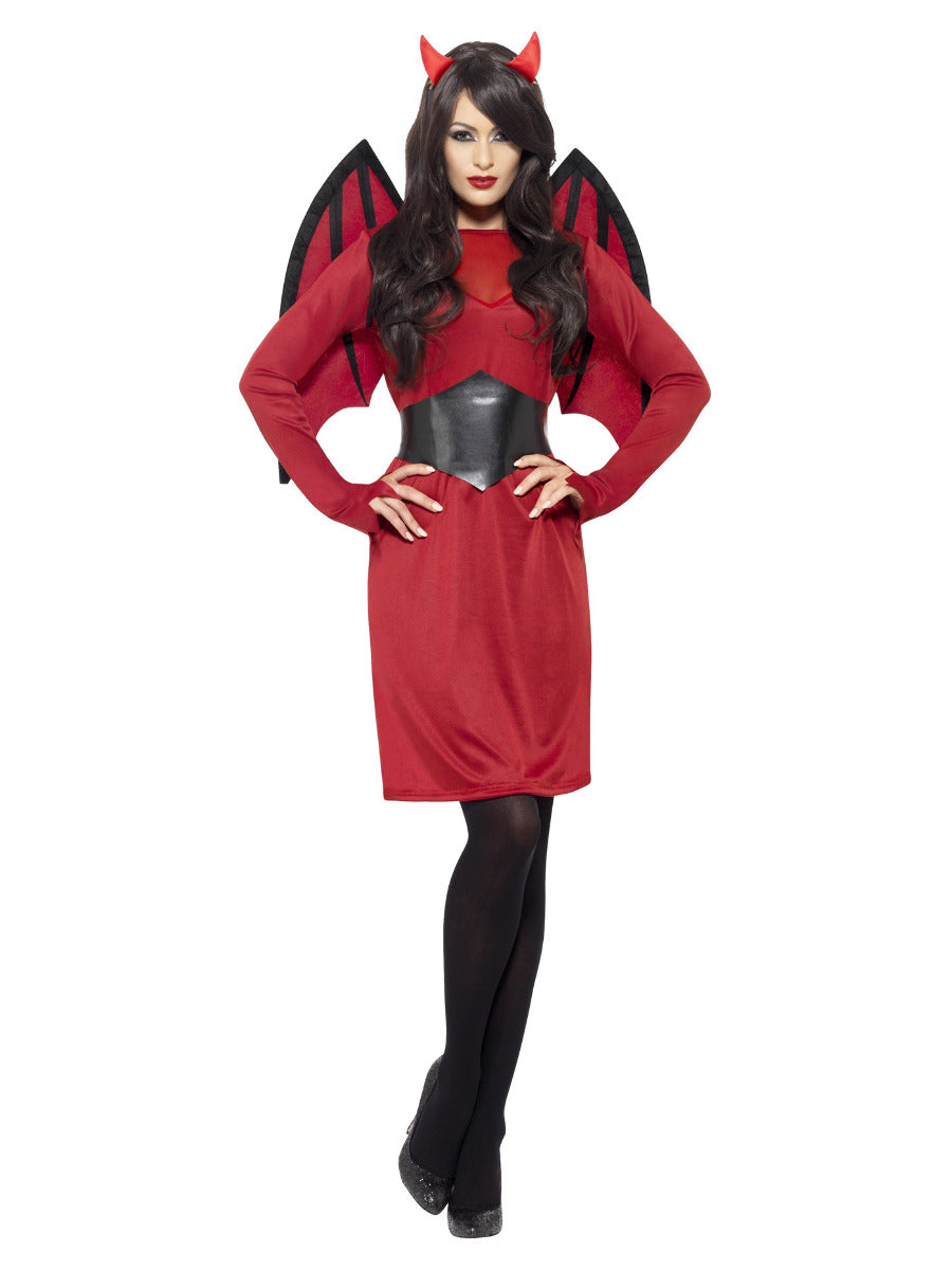 Economy Devil Costume, Red - 1