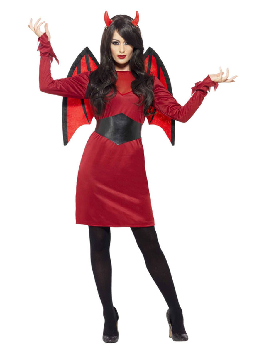 Economy Devil Costume, Red - 5