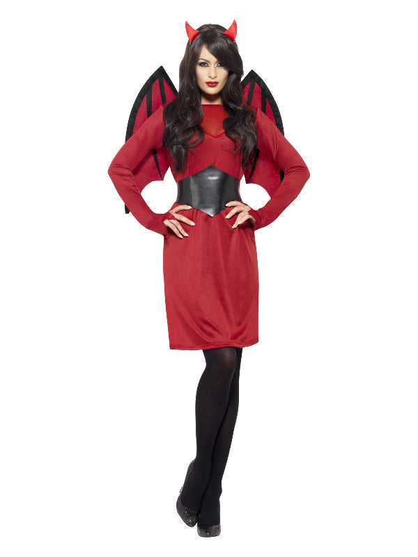 Economy Devil Costume, Red - 2