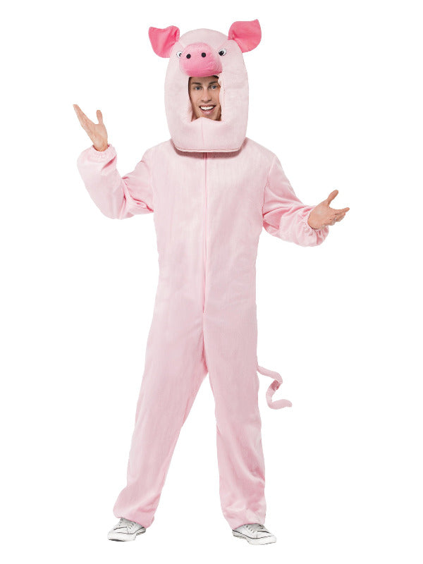 Pig Costume, Pink - 2