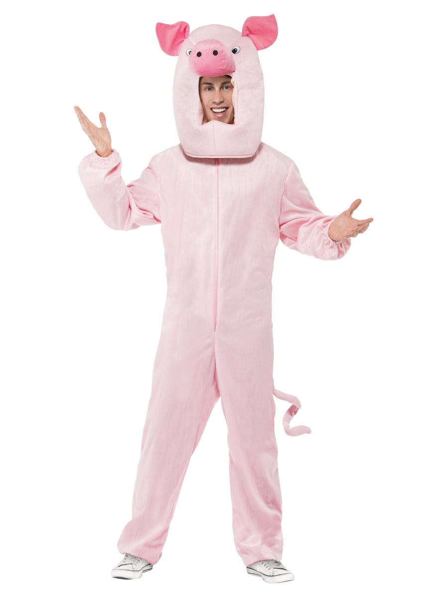 Pig Costume, Pink - 1