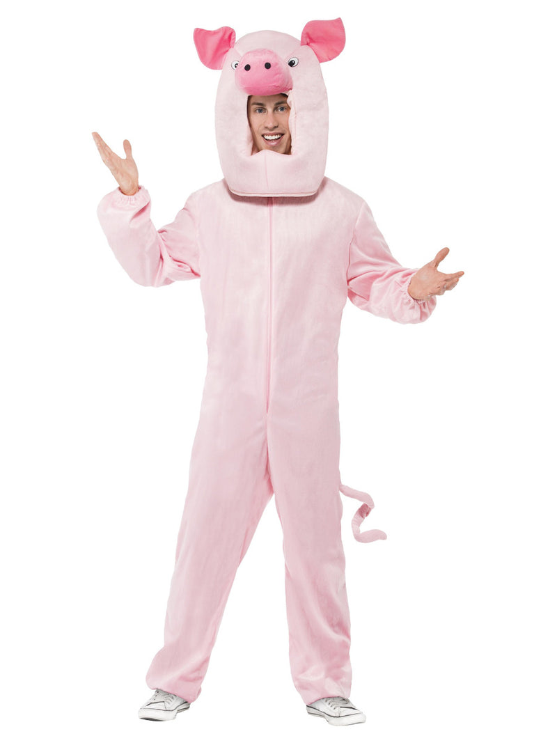 Pig Costume, Pink - 1