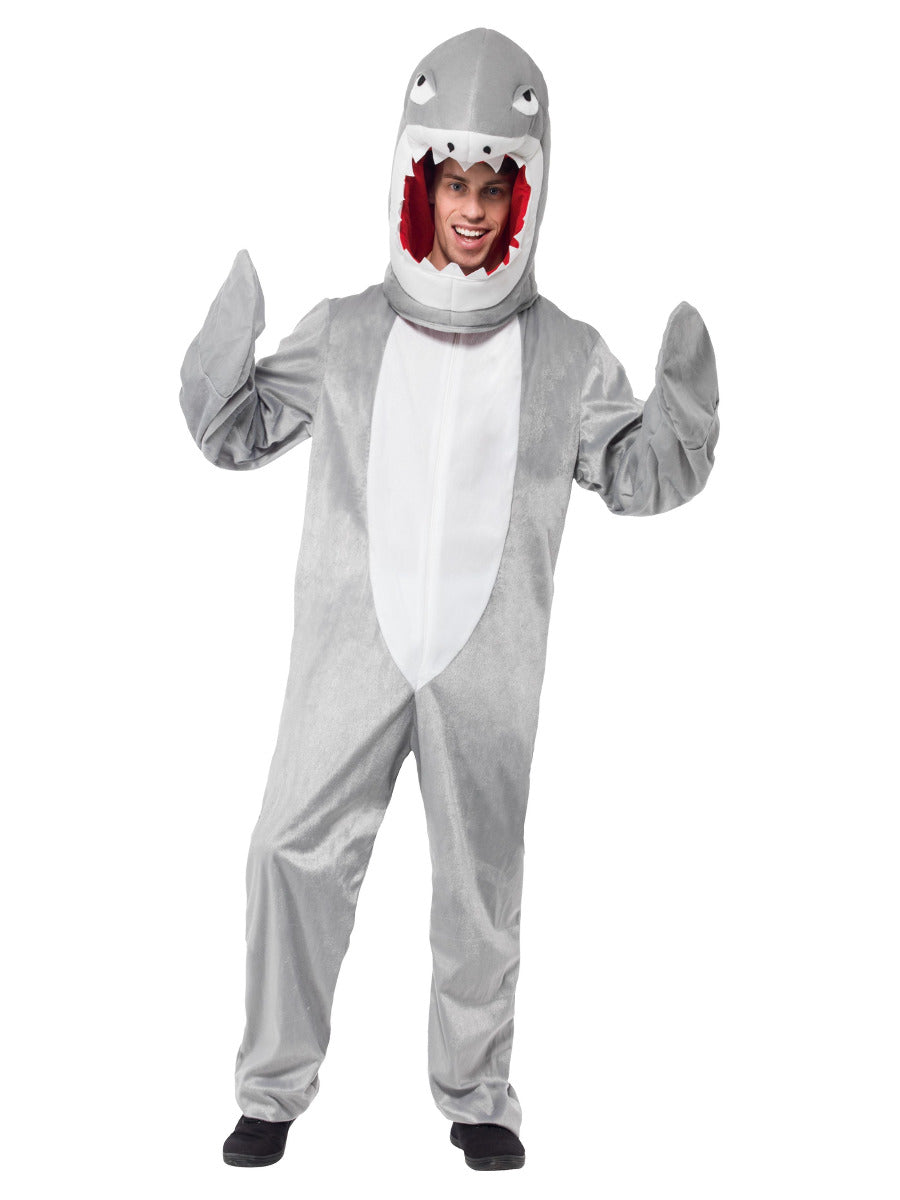Shark Costume, Grey - 5
