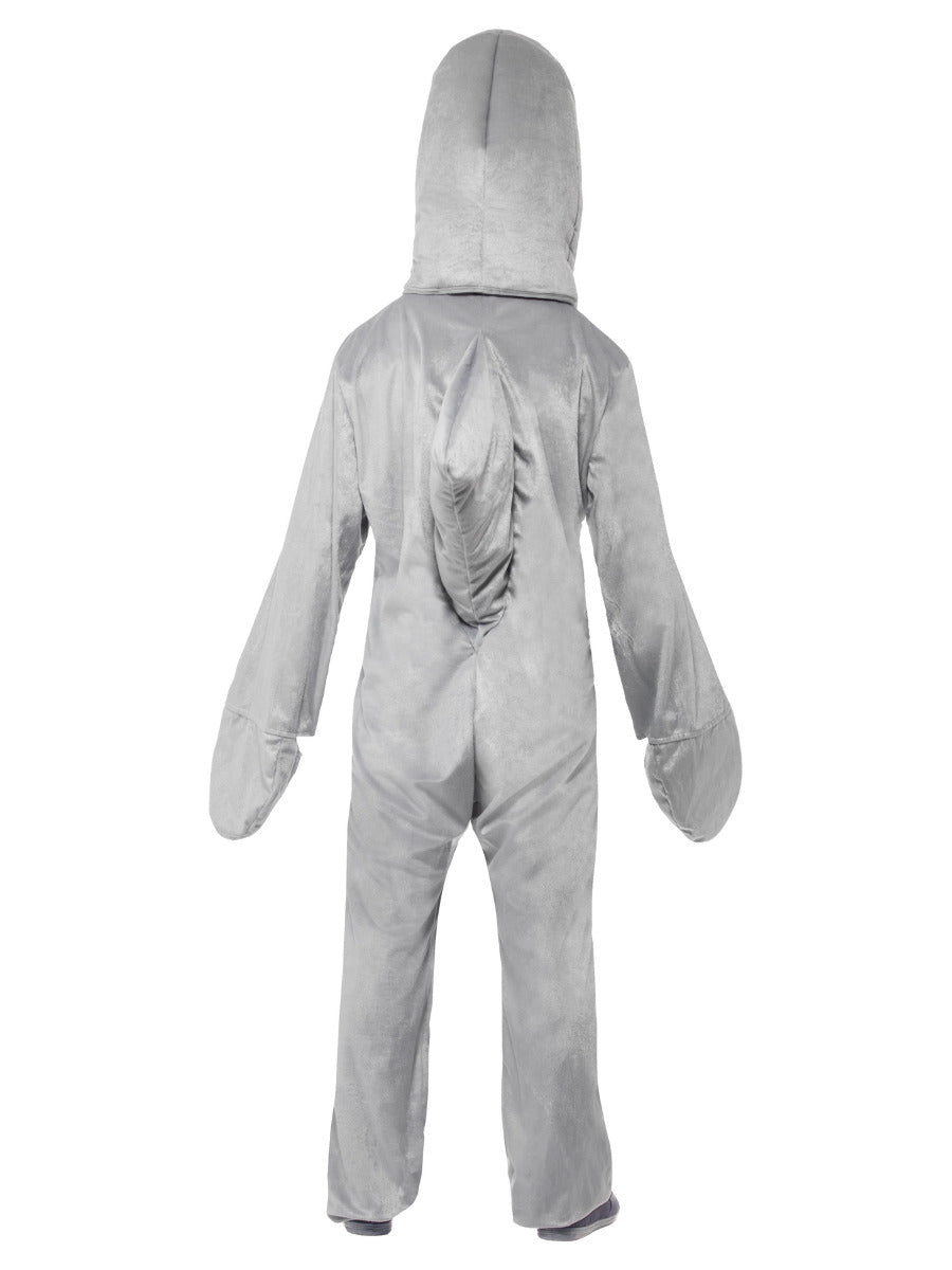 Shark Costume, Grey - 3