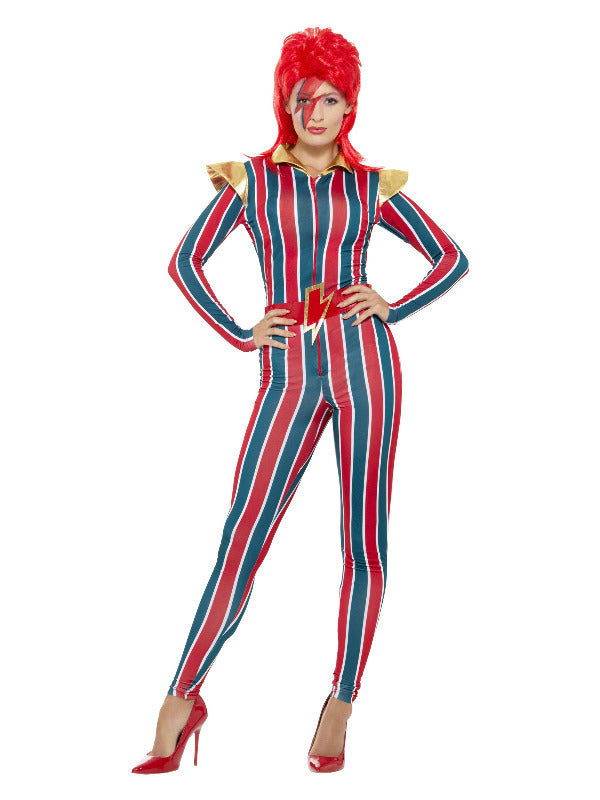 Miss Space Superstar Costume, Multi-Coloured - 2